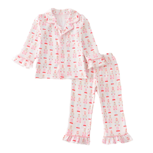 Pink Nutcracker Pajama Set
