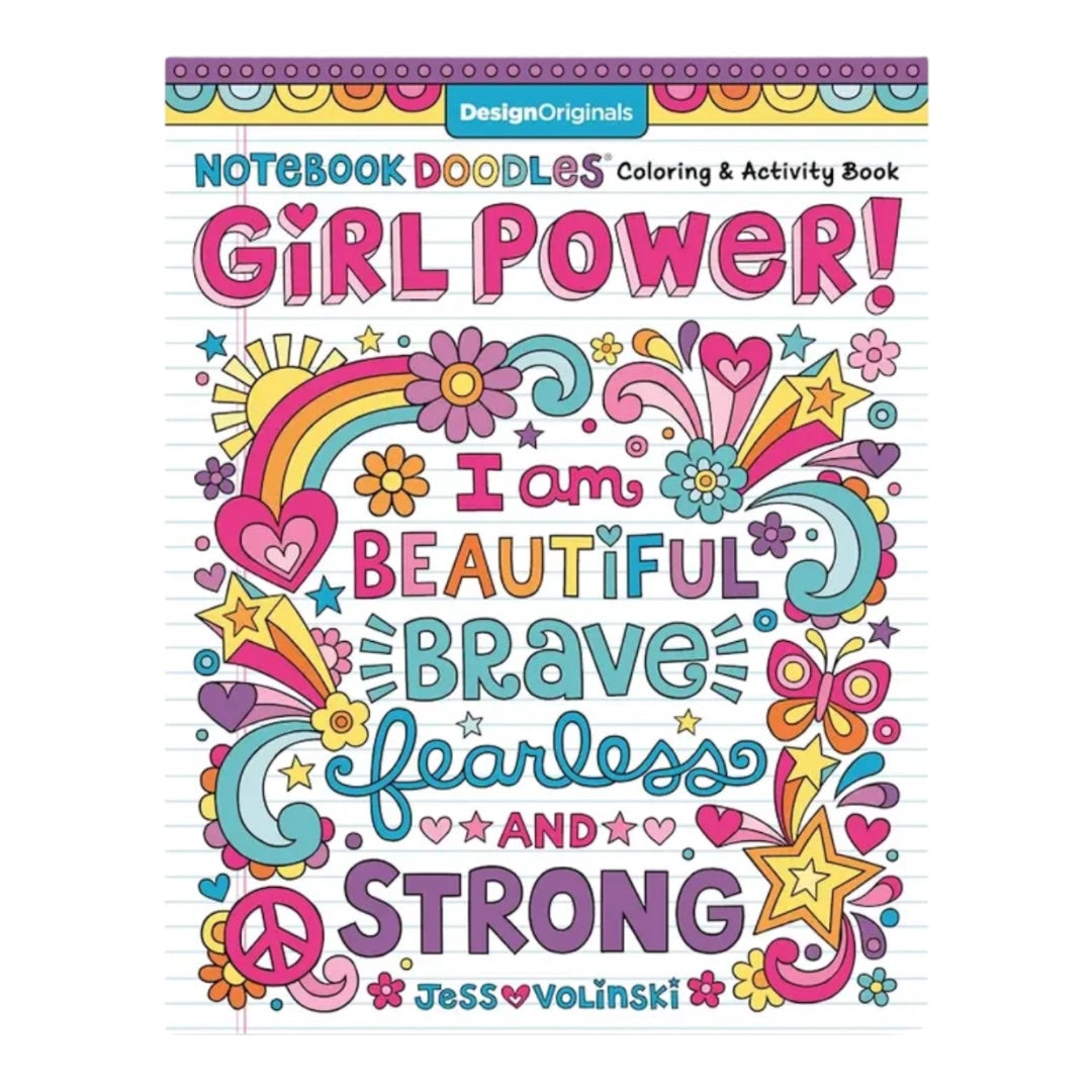 Girl Power Coloring Books