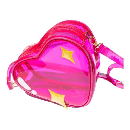 Sparkly Heart Jelly Bag