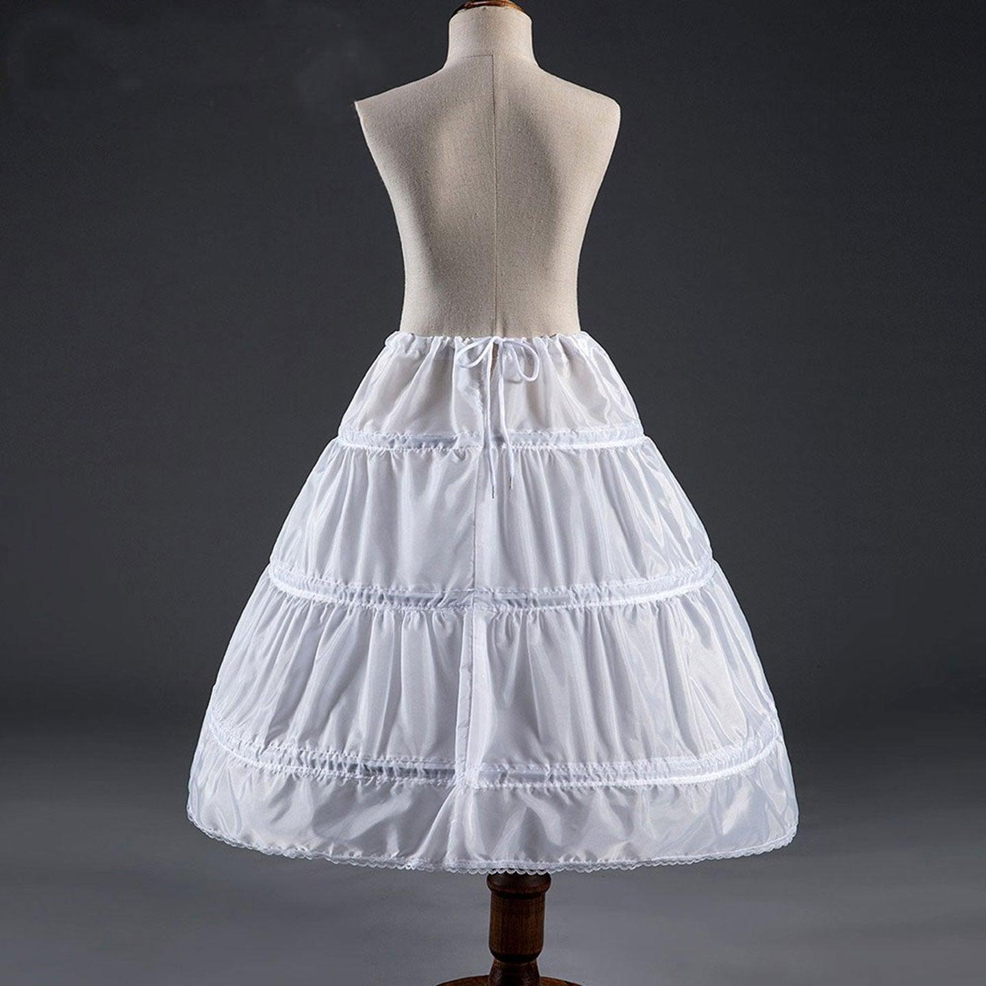 Girls’ Puffy Petticoat Underskirt for Ball Gowns J500 - view 2